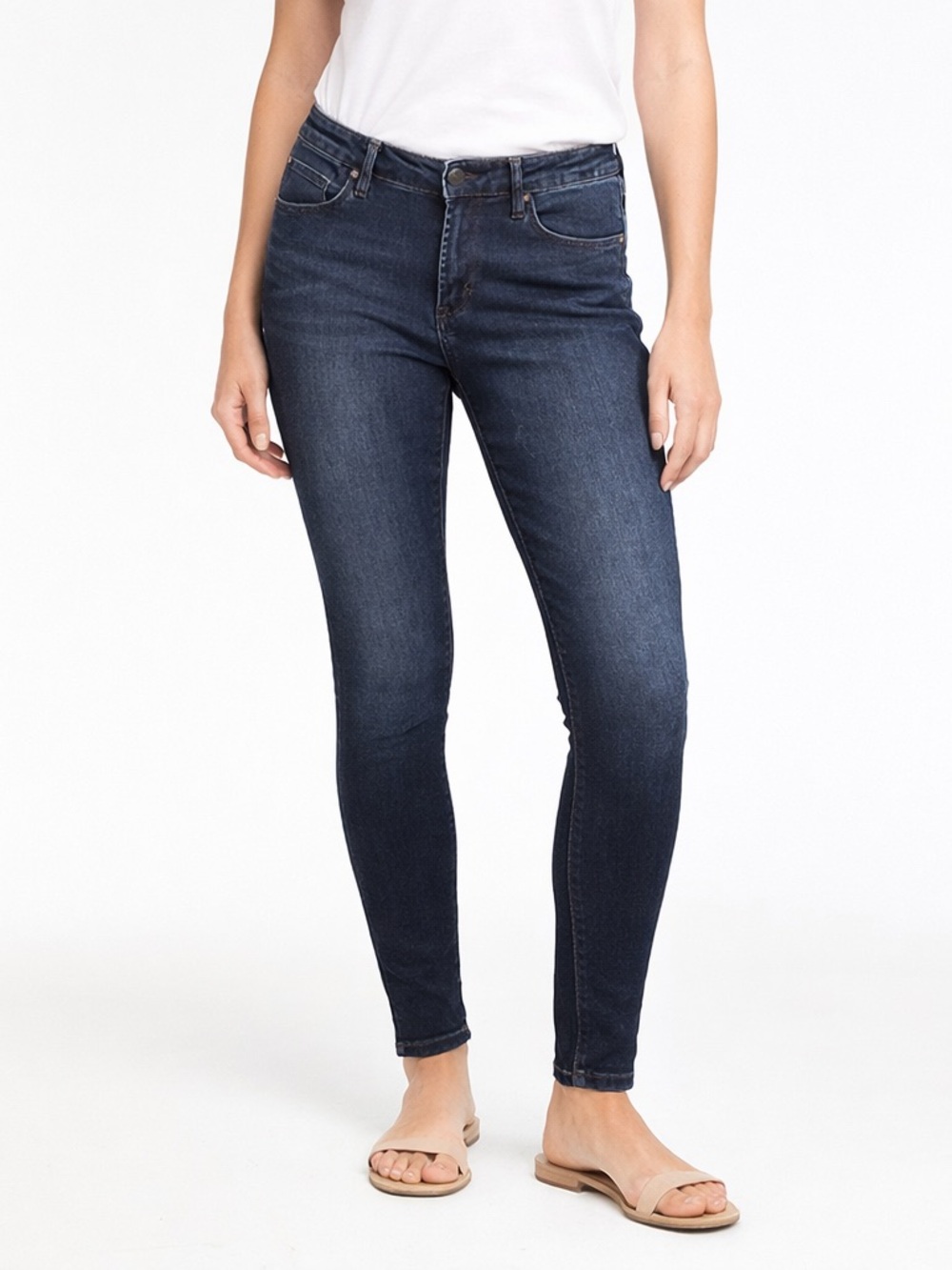 Articles of Society Skinny Jeans Dark Wash Stretch Mid Rise Size 27